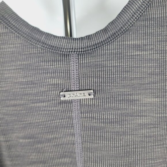 Prana Women's Dark Grey Built-in-Bra Racerback Activewear Tank Top Size XL - Picture 6 of 9
